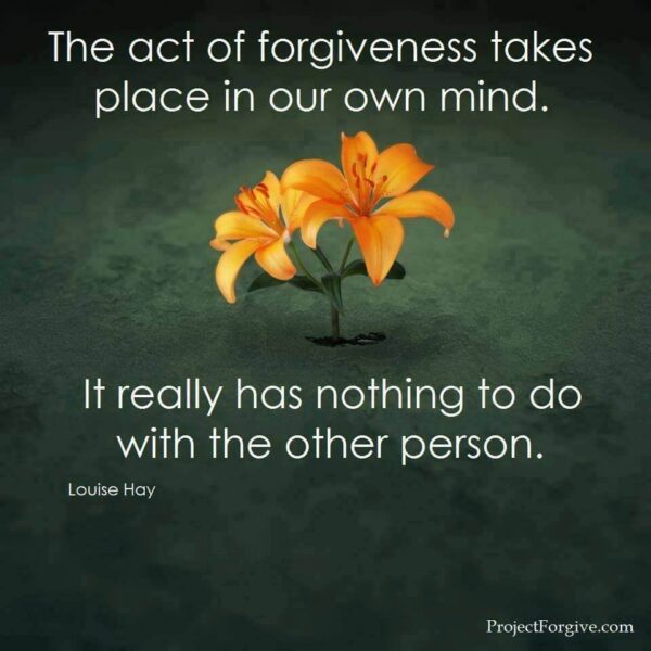 learning to forgive someone