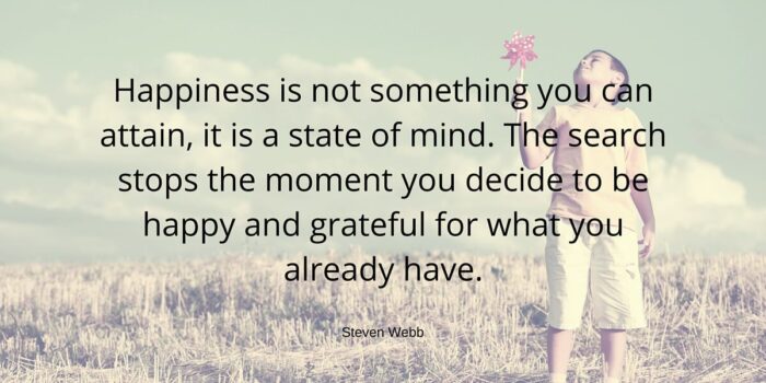 Happiness IS a state of mind! Let me explain why 4 happiness is a state of mind
