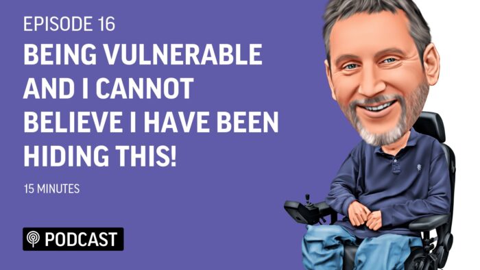 EP16 - Being vulnerable and I CANNOT BELIEVE I have been HIDING THIS! 8 Podcast 16 Steven Webb Living Deeper Lives PodcastFeatured Image Living Deeper Lives with Steven Webb