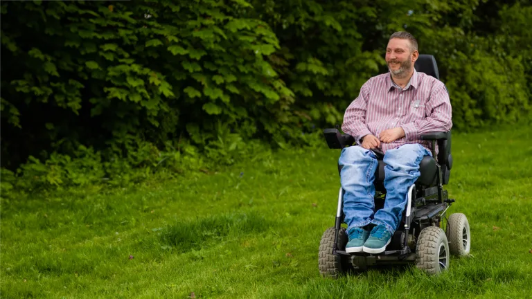 Steven Webb paralysed in a wheelchair UK former Mayor of Truro meditation coach